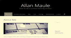 Desktop Screenshot of allanmaule.com